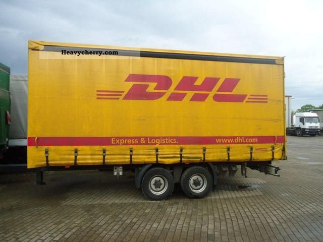 2006 Other  Junghanns 10to tandem trailer, air suspension Trailer Stake body and tarpaulin photo