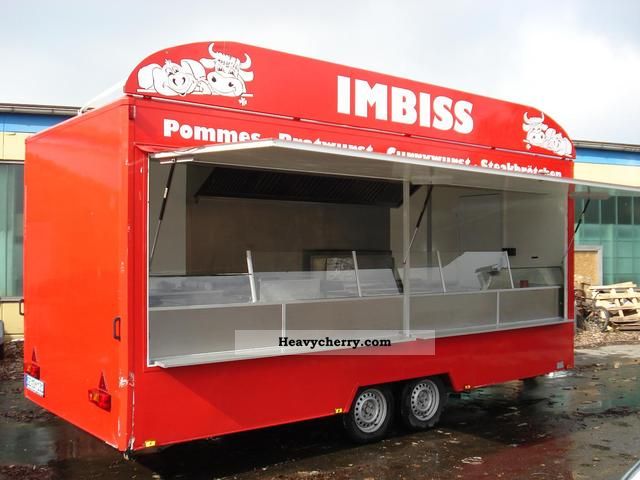 2003 Other  Snack trailer fully equipped with TÜV NEW Trailer Traffic construction photo