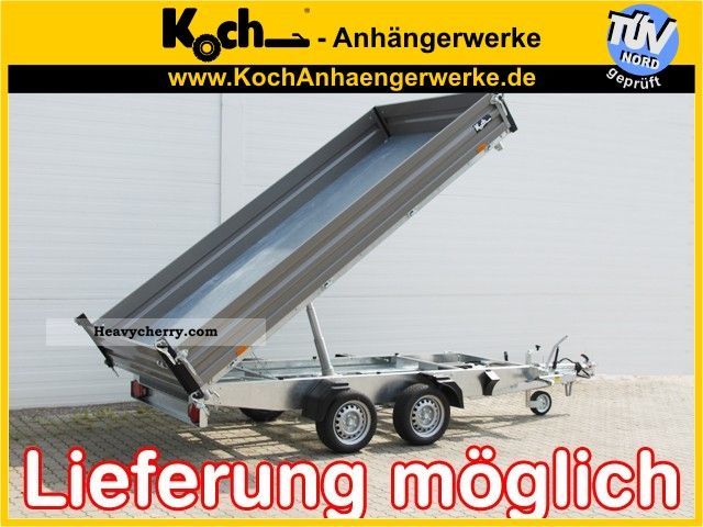 2011 Other  OTHER HTK 3500.37 185x363cm 3.5 t + e-pump Trailer Other trailers photo