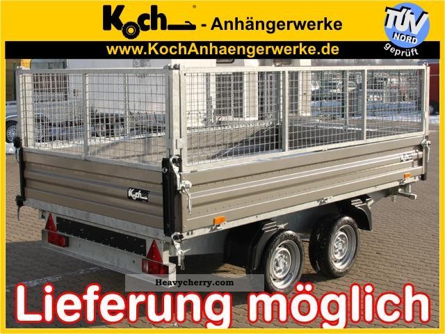 2011 Other  OTHER HTK 3000.31 175x314cm 3,0 t + Gitteraufsa Trailer Other trailers photo