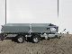 2011 Other  OTHER rear tipper 198x368cm TT 3.5T 126G + e-Pu Trailer Stake body photo 3