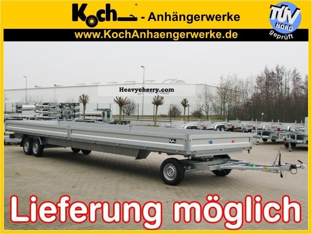 2011 Other  OTHER turntable trailer 244x966 3.5T 14Zoll Trailer Other trailers photo