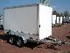 2011 Other  OTHER case 152x301cm Height: 180cm + 2t Seitenk Trailer Box photo 1