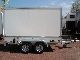 2011 Other  OTHER case 152x301cm Height: 180cm + 2t Seitenk Trailer Box photo 2