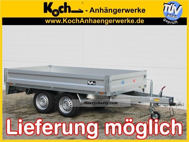 2011 Other  OTHER 2.0 ton flatbed 175x306cm 13Zoll Trailer Stake body photo