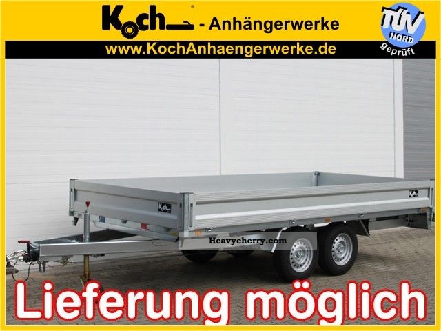 2011 Other  OTHER 2.0 ton flatbed 175x426cm 13Zoll Trailer Stake body photo