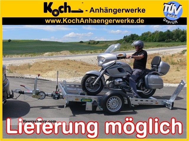 2011 Other  OTHER AS Absenkanhänger 155x260cm 1.35 t Trailer Motortcycle Trailer photo
