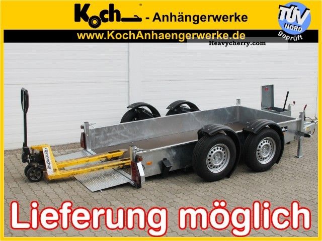 2011 Other  OTHER GAS Absenkanhänger 150x306cm 3.0 t Trailer Other trailers photo