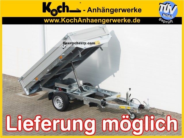 2011 Other  OTHER 135x255cm Trucks 1.4t + hand + electric pump Trailer Trailer photo