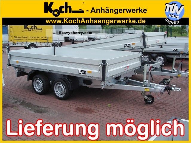 2011 Other  OTHER HTK 3000 aluminum side panels 175x314cm 3.0 t + e Trailer Other trailers photo