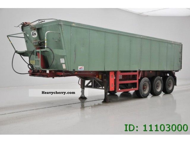 1999 Other  OVA 33 cub in aluminum Semi-trailer Tipper photo