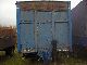 1996 Other  Tandem / tarp / curtain total weight of 9.5 t Trailer Stake body and tarpaulin photo 1