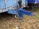 1996 Other  Tandem / tarp / curtain total weight of 9.5 t Trailer Stake body and tarpaulin photo 4