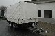 1996 Other  ALF flatbed trailer Trailer Stake body and tarpaulin photo 1