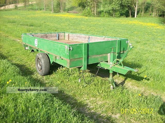 2011 Other  One axle trailer Agricultural vehicle Other substructures photo