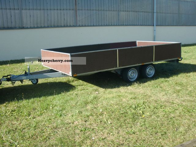 2010 Other  3.5t flatbed design 2x4meter Trailer Stake body photo