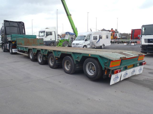 2001 Other  Louault (FR) 5 ACHS - 73000KG Semi-trailer Low loader photo