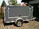 Other  Bender box trailer open / closed 1300 kg 1991 Box photo
