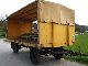 Other  Two-axle flatbed trailer 2011 Loader wagon photo
