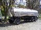 Other  Langfeld 18,000 liters of milk transport 2005 Food tank trailer photo