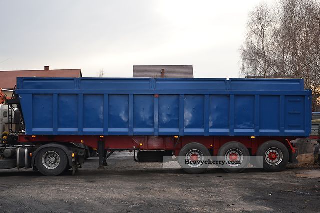 1990 Other  OVA FULL ALUMINIUM 40m3 Semi-trailer Tipper photo