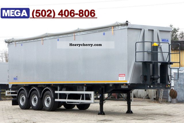 2011 Other  10.5 m / 60 M ³ - ALU TIPPER / HATCH-DOOR! READY! Semi-trailer Tipper photo