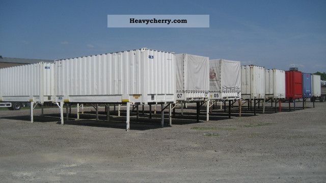 1997 Other  Steel doors, container Mobile container BDF 7.45 12x Trailer Swap Stake body photo