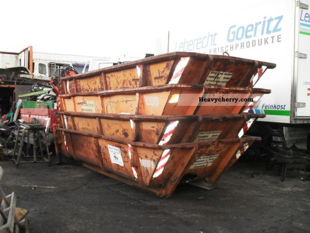 1977 Other  NORMANN BOCK containers 6 cubic Truck over 7.5t Roll-off tipper photo