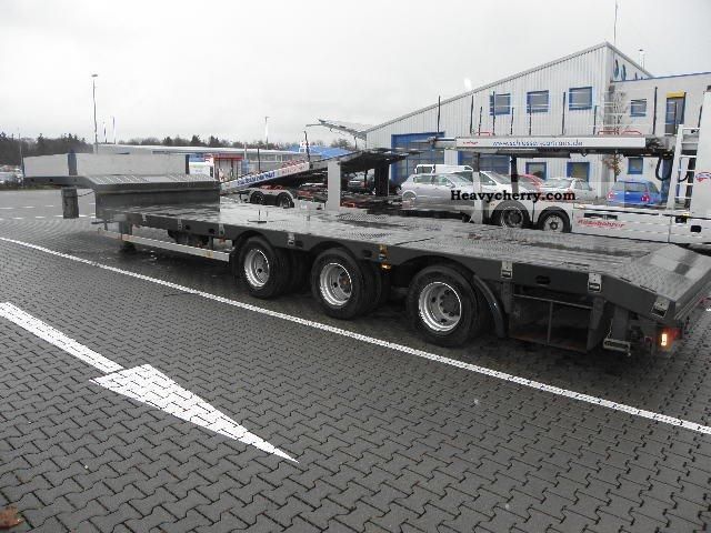 2008 Other  NTG, HRD8742 gooseneck, extendable to 19.2 m Semi-trailer Low loader photo