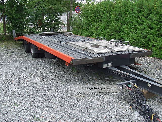 1997 Other  VA TE 12 Trailer Low loader photo