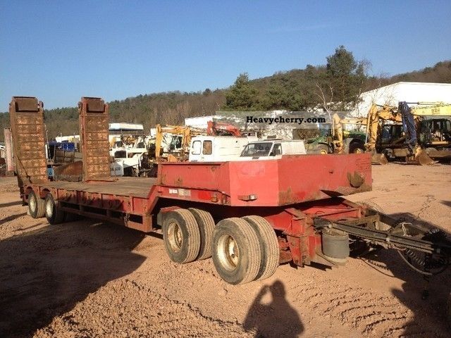 1997 Other  Trax R424AP B * J97 / 4-Achser/42to total weight * Trailer Low loader photo
