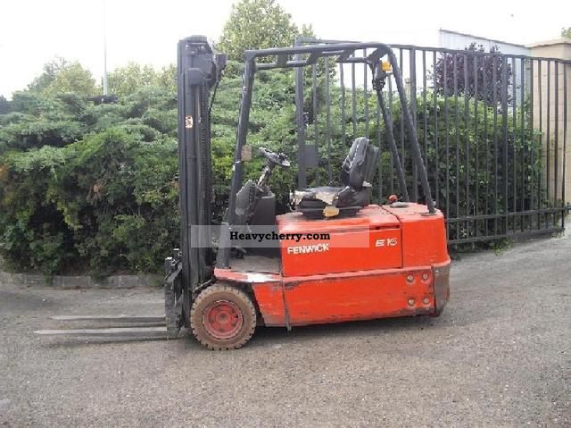 2011 Other  OTHER e16 Forklift truck Front-mounted forklift truck photo