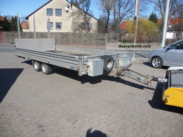 1991 Other  Moetefindt trailer with ramp (car carrier) Trailer Car carrier photo