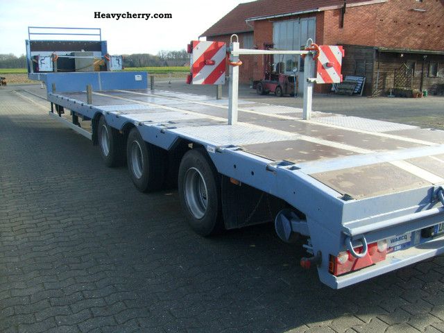2011 Other  M \u0026 V semi-trailers with steered trailing axle Semi-trailer Low loader photo