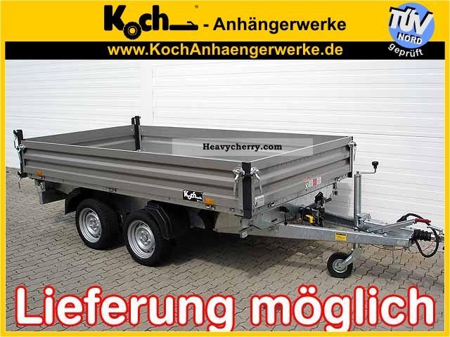 2011 Other  OTHER HTK 3000 175x314cm 3.0 t + e-steel pump Trailer Stake body photo