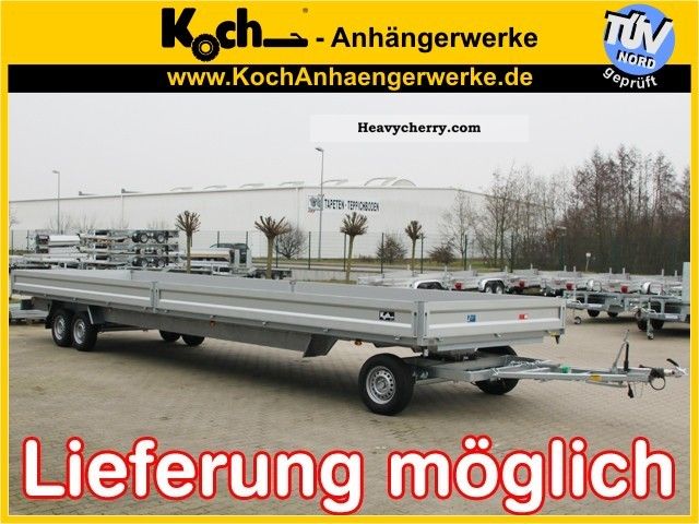 2011 Other  OTHER turntable trailer 244x966 3.5T 14Zoll Trailer Stake body photo