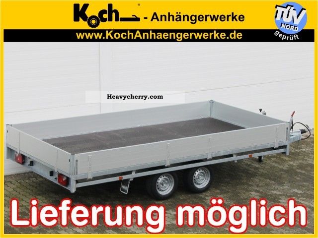 2011 Other  OTHER uploader Typh 203x405cm 3.0 t Trailer Stake body photo