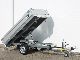 2011 Other  OTHER reverse 1.4t tipper 135x255cm Hand + + EP Trailer Three-sided tipper photo 1
