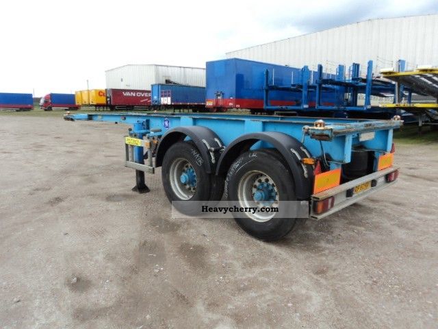 1997 Other  Contar 20FT container chassis Semi-trailer Swap chassis photo