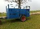 Other  Livestock trailers for tractors, metal base 1995 Cattle truck photo