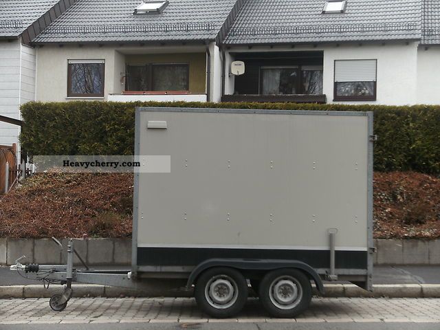 1999 Other  Tandem carbonyl BV (NL) SDAH Closed Box Trailer Box photo