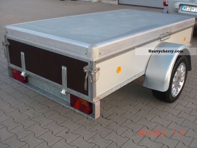 2012 Other  Trailer with aluminum lid Kofferanh. Trailer Box photo
