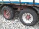 1993 Other  Blumhardt 10to tandem. Low coupling 50cbm Trailer Stake body and tarpaulin photo 4