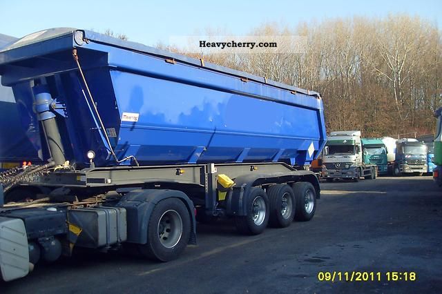 2009 Other  Meier Ling MSK 24Kombihalbschale 28cbm ALU / STEEL Semi-trailer Tipper photo