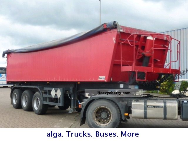 2007 Other  MSK 24, aluminum tray, easy to 35m ³ slurry seal Semi-trailer Tipper photo