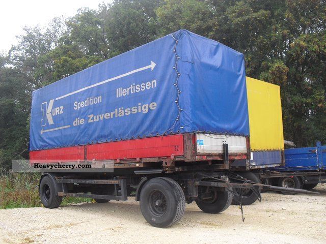 1985 Other  Unterholzner UC 16 LU mount Trailer Swap chassis photo