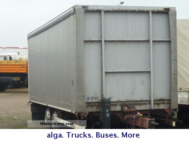 1993 Other  Cordes CTARS 110 curtain, tandem 7.2 m Trailer Stake body photo