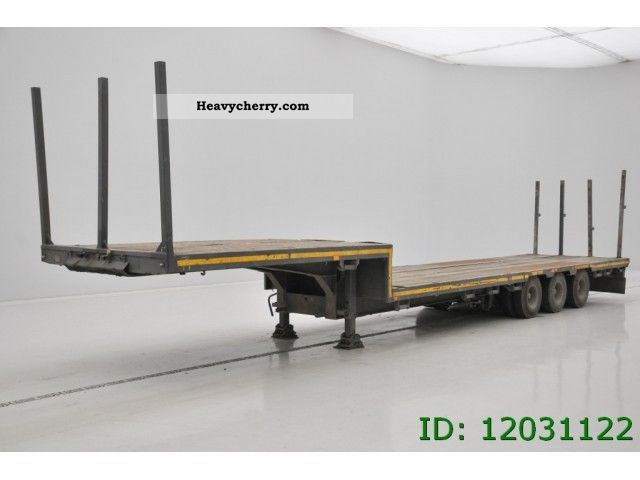 1980 Other  MBV 3 ASSER Semi-trailer Low loader photo