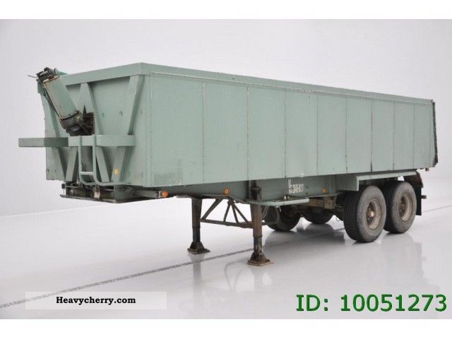 1991 Other  OVA 30 cub in aluminum Semi-trailer Tipper photo