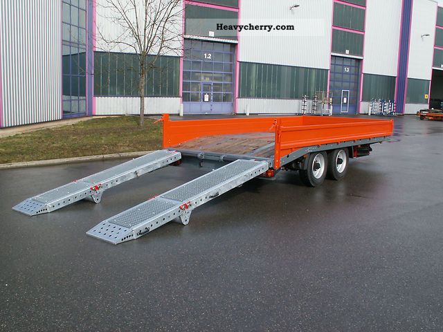 2011 Other  SAXAS trailer with ramps NL 8.8 To Trailer Low loader photo